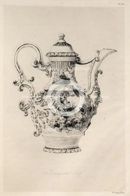History of the Ceramic Art: A Descriptive and Philosophical Study of the Pottery…(Plate XII), 1877. Creator: Jules Jacquemart (French, 1837-1880).