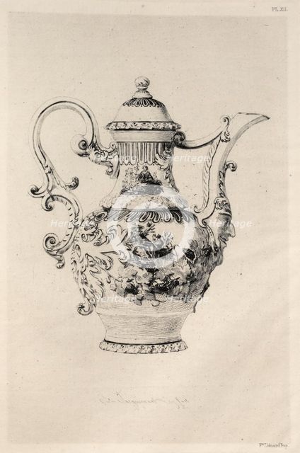 History of the Ceramic Art: A Descriptive and Philosophical Study of the Pottery…(Plate XII), 1877. Creator: Jules Jacquemart (French, 1837-1880).