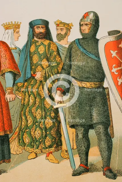 History of France, 1000, (1884).  Creator: Unknown.