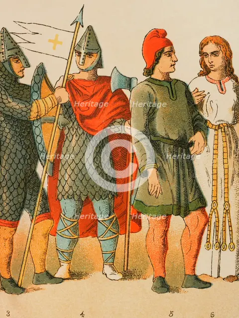 History of France, 1000, (1884).  Creator: Unknown.