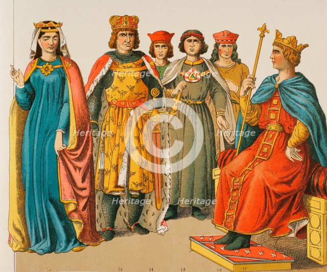 History of Germany, 1200, (1881).  Creator: Unknown.