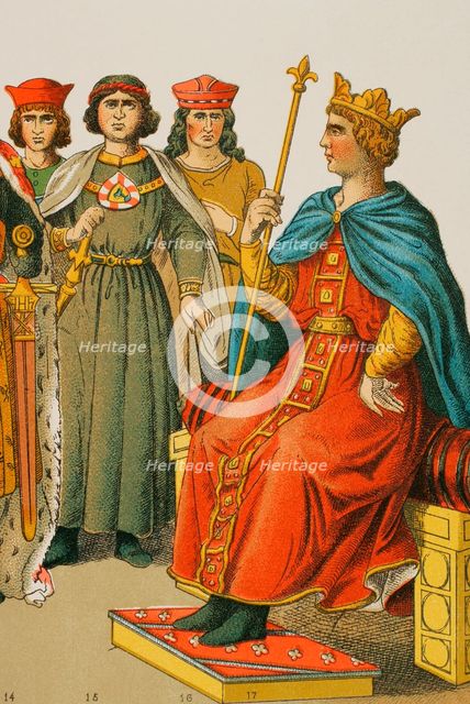 History of Germany, 1200, (1881).  Creator: Unknown.