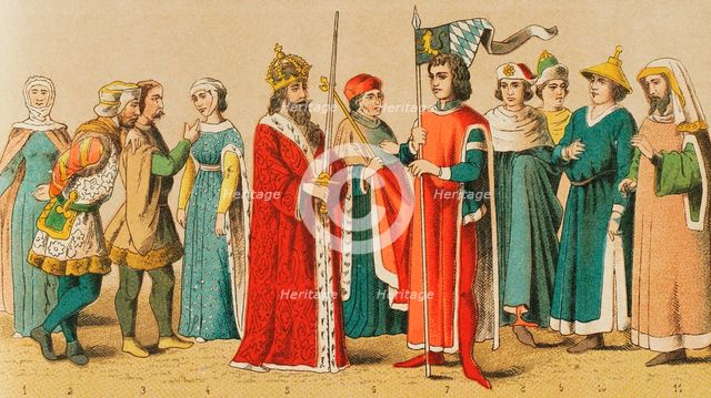 History of Germany, Middle Ages, 1400-1450, (1881).  Creator: Unknown.