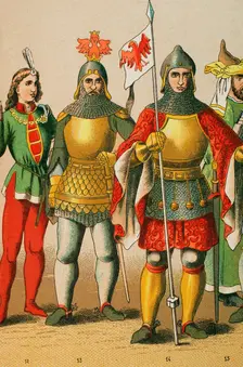 History of Germany, Middle Ages, 1400-1450, (1881). Creator: Unknown