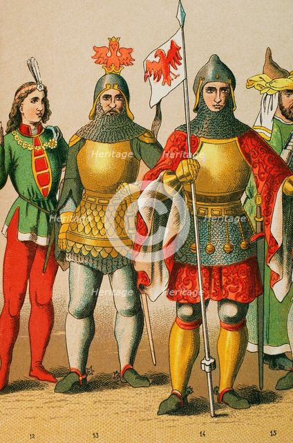History of Germany, Middle Ages, 1400-1450, (1881).  Creator: Unknown.