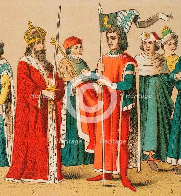 History of Germany, Middle Ages, 1400-1450, (1881).  Creator: Unknown.