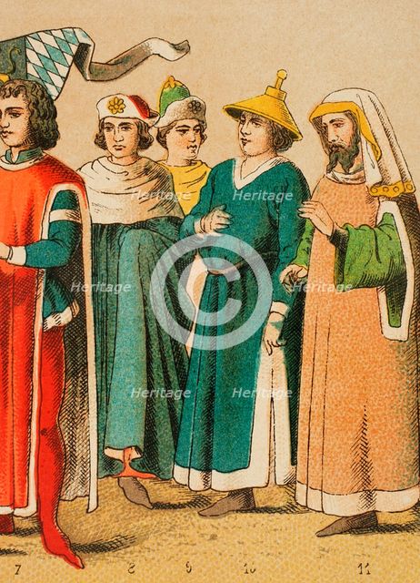 History of Germany, Middle Ages, 1400-1450, (1881).  Creator: Unknown.