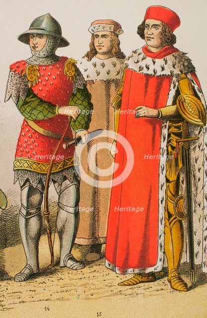 History of Germany, Middle Ages, 1450-1500, (1881).  Creator: Unknown.