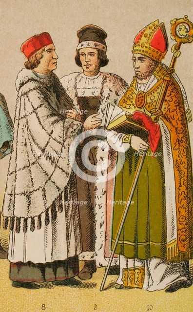 History of Germany, Middle Ages, 1450-1500, (1881).  Creator: Unknown.