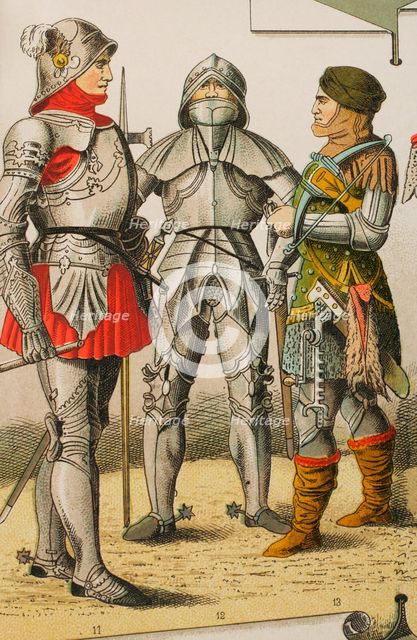 History of Germany, Middle Ages, 1450-1500, (1881).  Creator: Unknown.