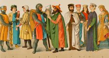 History of Germany, Middle Ages, 1200, (1881). Creator: Unknown