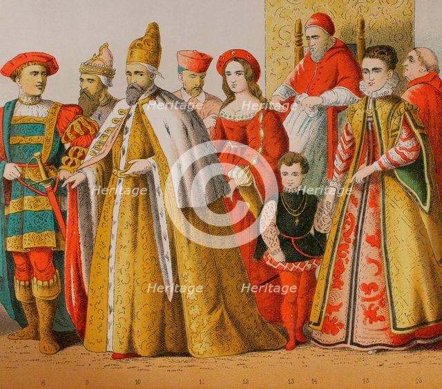 History of Italy, 1500, (1881).  Creator: Unknown.