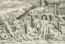 History of Jason and Medea, c1565. Creator: Giulio Bonasone