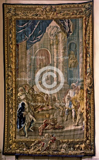 History of Joseph, David and Solomon', tapestry made ??by the Royal Tapestry Factory on cardboard…