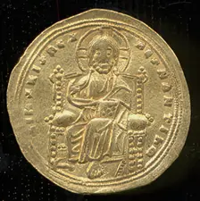 Histamenon of Romanos III Argyros, Byzantine, 1028-34. Creator: Unknown