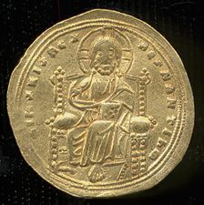 Histamenon of Romanos III Argyros, Byzantine, 1028-34. Creator: Unknown