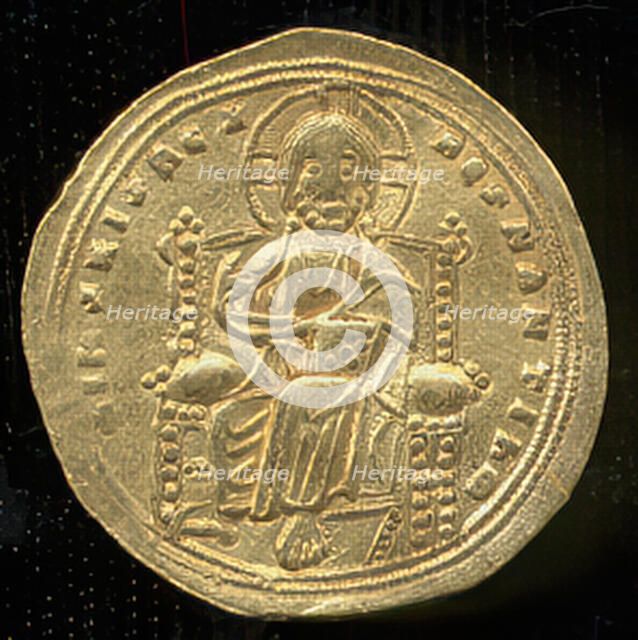 Histamenon of Romanos III Argyros, Byzantine, 1028-34. Creator: Unknown.