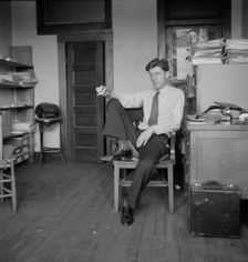 HL Mitchell, Secretary of Southern Tenant Farmers Union, Memphis, Tennessee, 1938. Creator: Dorothea Lange