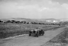 HRG of W Boddy competing at the Bugatti Owners Club Lewes Speed Trials, Sussex, 1937. Artist: Bill Brunell