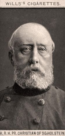 H.R.H, PR. Christian of SG-Holstein, 1908.Artist: WD & HO Wills