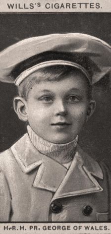 H.R.H, PR, George of Wales, 1908.Artist: WD & HO Wills