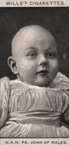 H.R.H, P.R, John of Wales, 1908.Artist: WD & HO Wills