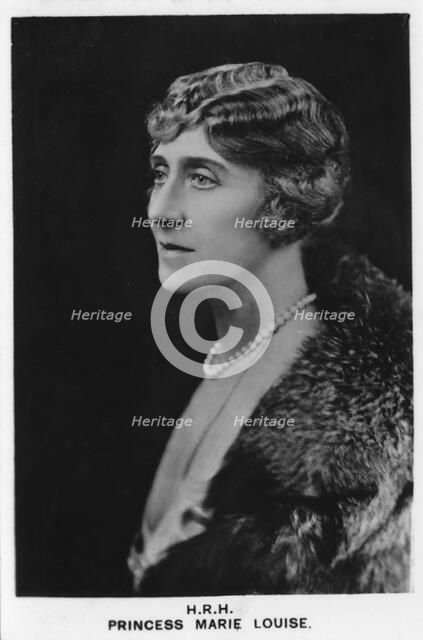 'HRH Princess Marie Louise', 1937. Artist: Unknown.