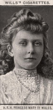 H.R.H Princess Mary of Wales, 1908.Artist: WD & HO Wills
