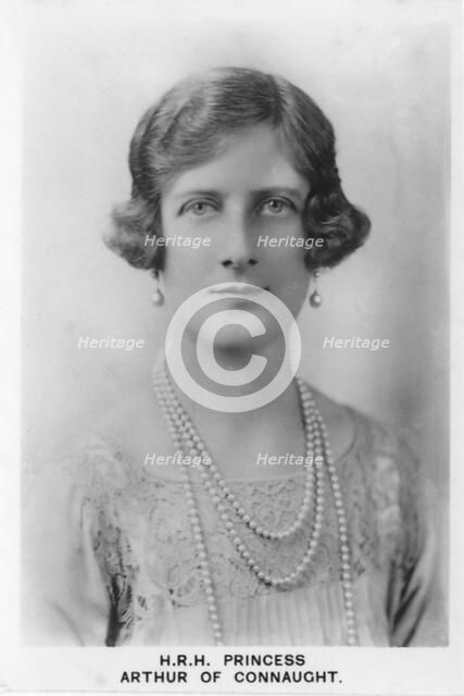 'HRH Princess Arthur of Connaught', 1937. Artist: Unknown.