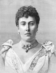 'HRH Princess Christian of Schleswig-Holstein, 1891 1891. Creator: Unknown