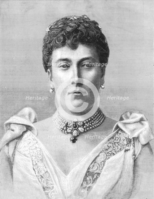 ''HRH Princess Christian of Schleswig-Holstein, 1891', 1891. Creator: Unknown.