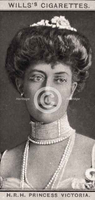 H.R.H Princess Victoria, 1908. Creator: WD & HO Wills.