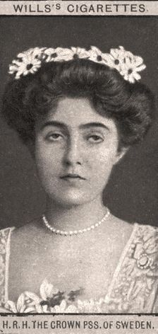 H.R.H The Crown PSS. Of Sweden, 1908.Artist: WD & HO Wills
