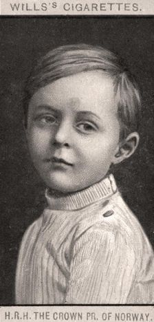 H.R.H The Crown, PR. Of Norway, 1908.Artist: WD & HO Wills