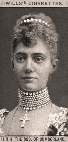 H.R.H, The DSS. Of Cumberland, 1908.Artist: WD & HO Wills