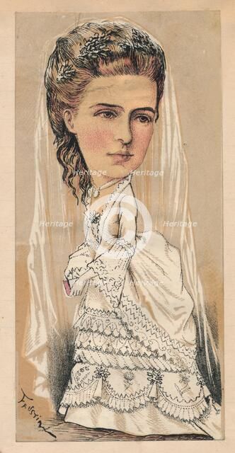 'H.R.H. The Duchess of Ednburgh', 1874. Artist: Faustin.