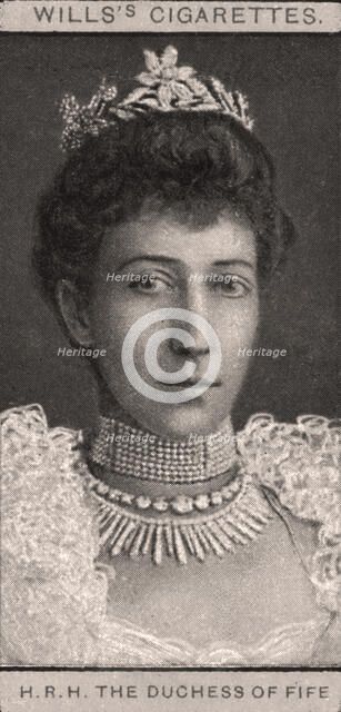 H.R.H The Duchess of Fife, 1908.Artist: WD & HO Wills