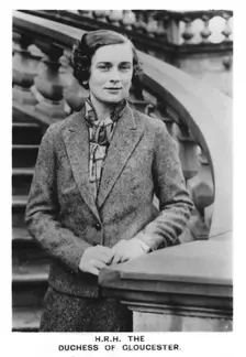 HRH The Duchess of Gloucester (1901-2004), 1937
