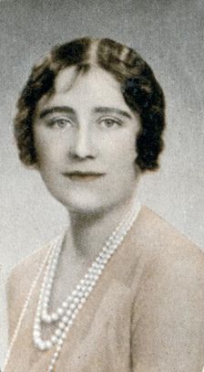 HRH The Duchess of York (1900-2002), 1935. Creator: Bertram Park