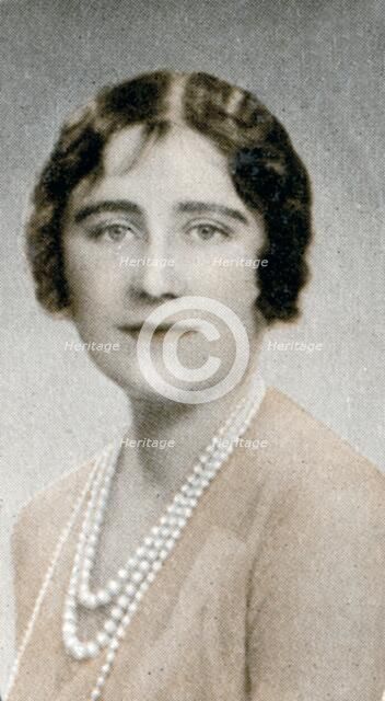 HRH The Duchess of York (1900-2002), 1935.  Creator: Bertram Park.
