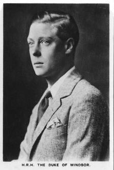 HRH The Duke of Windsor 1937