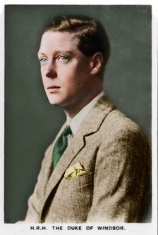 HRH The Duke of Windsor 1937