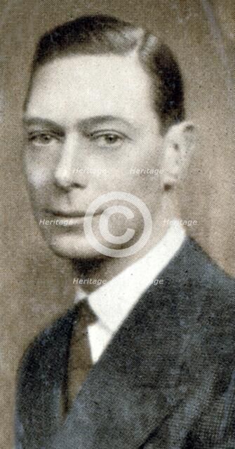 HRH The Duke of York (1895-1952), 1935.  Artist: Bertram Park