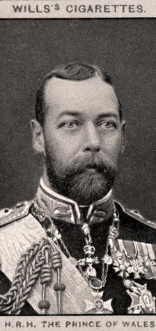 H.R.H The Prince of Wales, 1908.Artist: WD & HO Wills