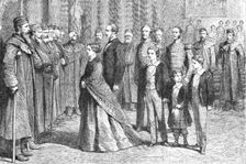 H.R.H. The Prince of Wales accompanying Her Majesty at the Decoration of the Crimea... 1891. Creator: Unknown