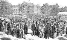 H.R.H. The Prince of Wales attending Her Majesty at the Royal Jubilee Garden Party..., 1887 1891. Creator: Unknown