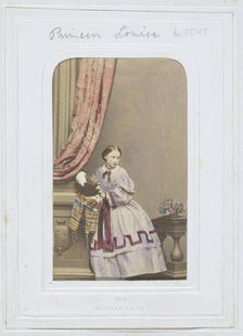 H.R.H. The Princess Louisa, 1861. Creator: John Jabez Edwin Mayall