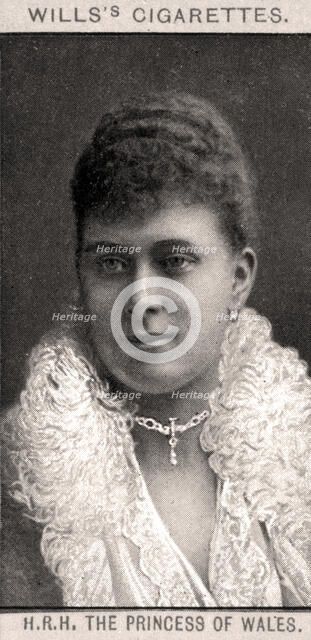 H.R.H The Princess of Wales, 1908.Artist: WD & HO Wills