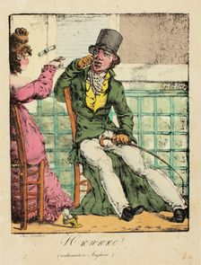 Hrorororoo! (English exclamation), 1817. Creator: Godissart de Cari