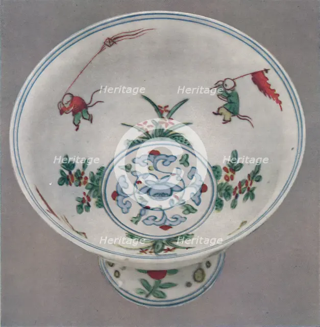 'Hsuan Te Stem-Cup', 1425-1435, (1927). Artists: Edward F Strange, Unknown.